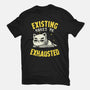 Existing Makes Me Exhausted-Youth-Basic-Tee-koalastudio