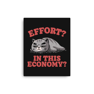 Effort In This Economy