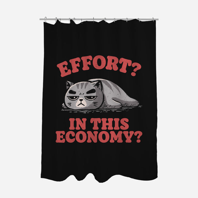 Effort In This Economy-None-Polyester-Shower Curtain-koalastudio