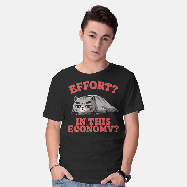 Effort In This Economy-Mens-Basic-Tee-koalastudio