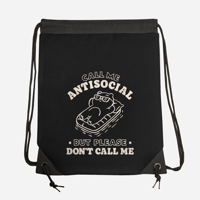 But Please Don't Call Me-None-Drawstring-Bag-koalastudio