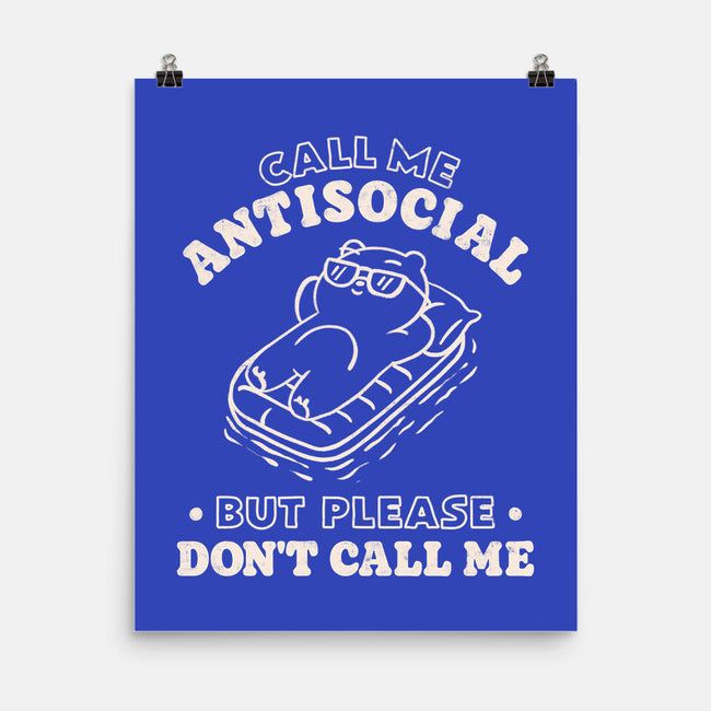 But Please Don't Call Me-None-Matte-Poster-koalastudio