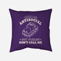 But Please Don't Call Me-None-Removable Cover w Insert-Throw Pillow-koalastudio