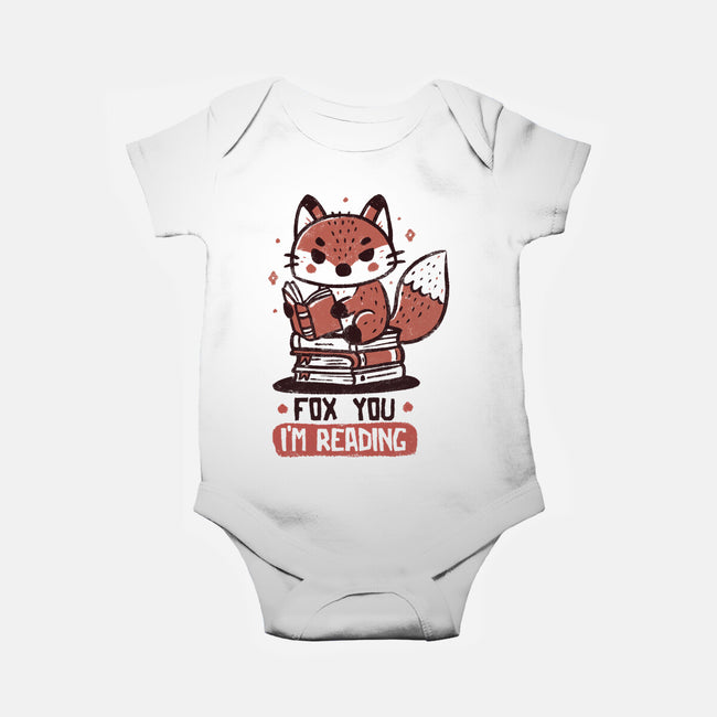 Fox You I'm Reading-Baby-Basic-Onesie-koalastudio