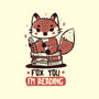 Fox You I'm Reading-None-Drawstring-Bag-koalastudio