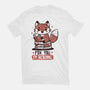 Fox You I'm Reading-Unisex-Basic-Tee-koalastudio