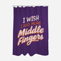 Middle Fingers-None-Polyester-Shower Curtain-koalastudio