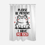 Please Be Patient I Have No Idea-None-Polyester-Shower Curtain-koalastudio