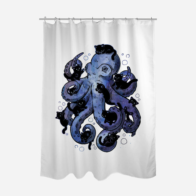 Octopurr-None-Polyester-Shower Curtain-eduely