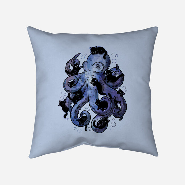 Octopurr-None-Removable Cover w Insert-Throw Pillow-eduely