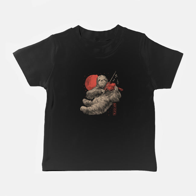 Calm Song-Baby-Basic-Tee-eduely