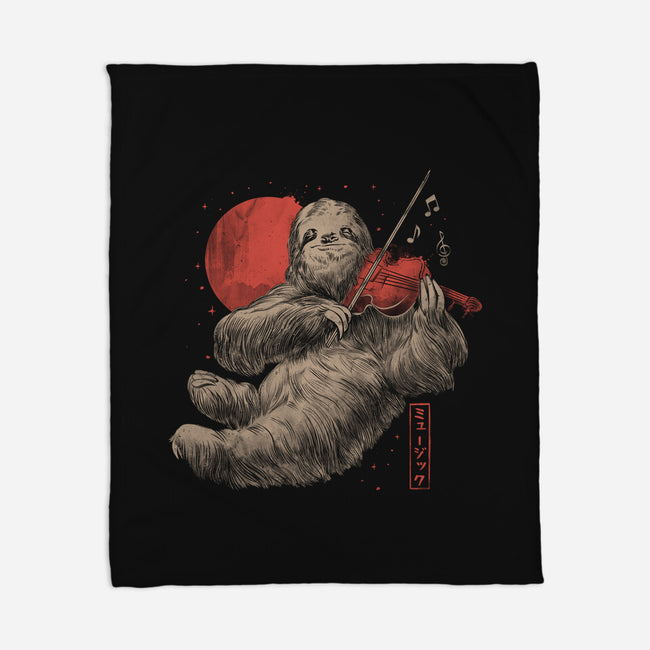 Calm Song-None-Fleece-Blanket-eduely