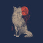 Bloomy Fox-None-Drawstring-Bag-eduely