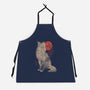 Bloomy Fox-Unisex-Kitchen-Apron-eduely