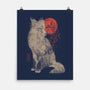 Bloomy Fox-None-Matte-Poster-eduely