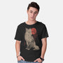 Bloomy Fox-Mens-Basic-Tee-eduely