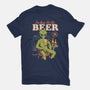 Here For The Beer-Youth-Basic-Tee-eduely