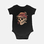 Overthinker Skull-Baby-Basic-Onesie-eduely