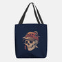 Overthinker Skull-None-Basic Tote-Bag-eduely