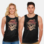 Overthinker Skull-Unisex-Basic-Tank-eduely