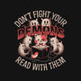 Read With Your Demons-Unisex-Zip-Up-Sweatshirt-eduely