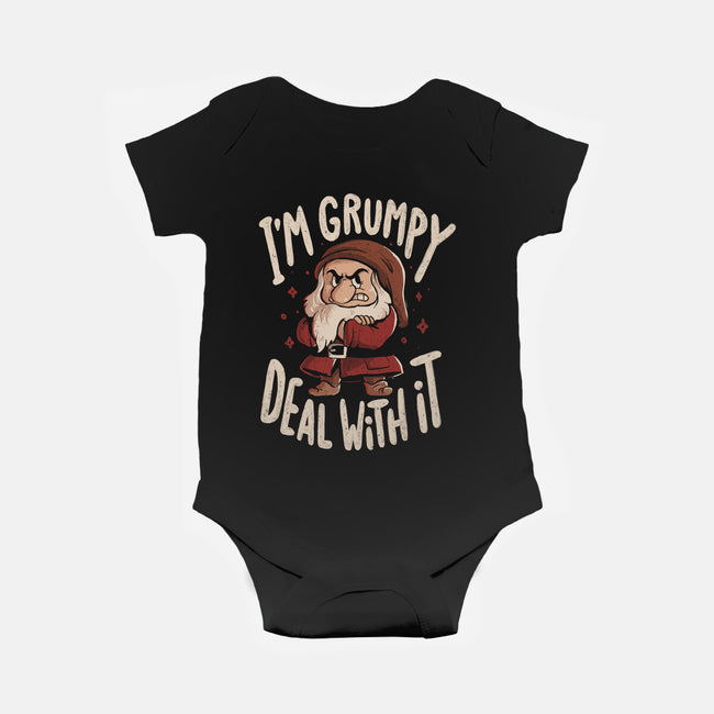 I’m Grumpy Deal With It-Baby-Basic-Onesie-Arigatees