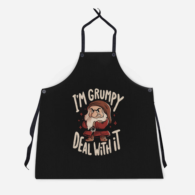 I’m Grumpy Deal With It-Unisex-Kitchen-Apron-Arigatees