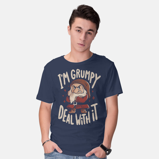 I’m Grumpy Deal With It-Mens-Basic-Tee-Arigatees