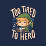 Too Tired To Hero-Mens-Premium-Tee-Arigatees