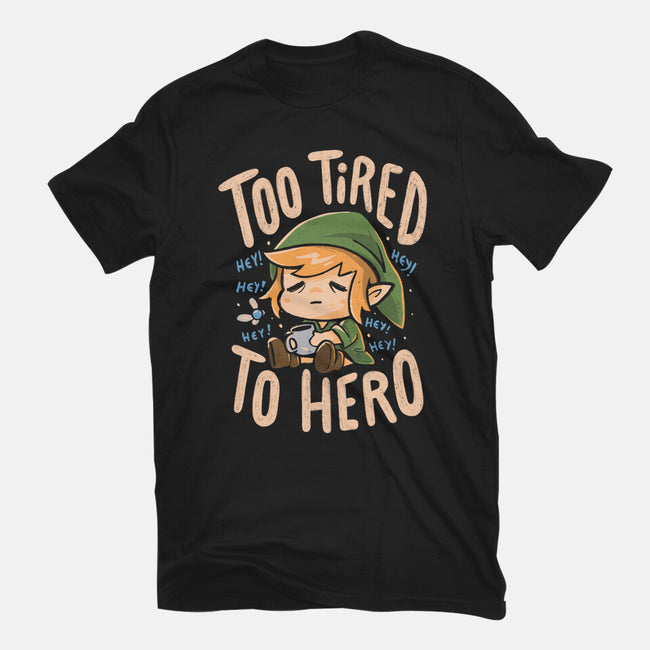 Too Tired To Hero-Youth-Basic-Tee-Arigatees