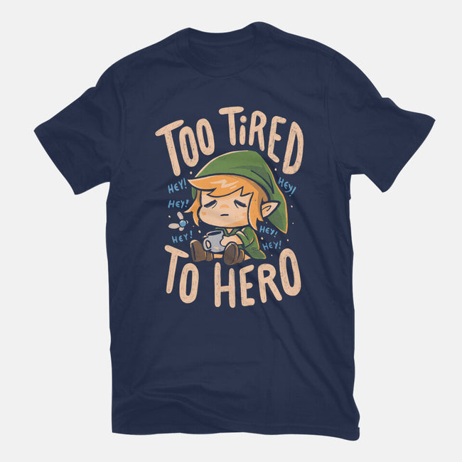 Too Tired To Hero-Mens-Premium-Tee-Arigatees