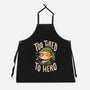 Too Tired To Hero-Unisex-Kitchen-Apron-Arigatees