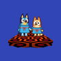 Doggy Twins-None-Drawstring-Bag-Raffiti