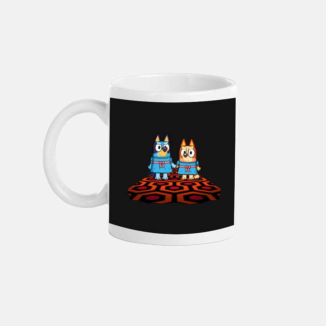 Doggy Twins-None-Mug-Drinkware-Raffiti