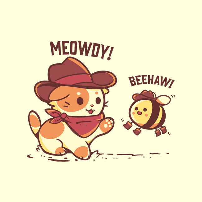 Meowdy And Beehaw-None-Glossy-Sticker-TechraNova