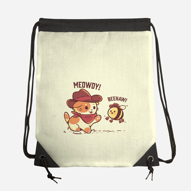 Meowdy And Beehaw-None-Drawstring-Bag-TechraNova