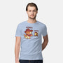 Meowdy And Beehaw-Mens-Premium-Tee-TechraNova