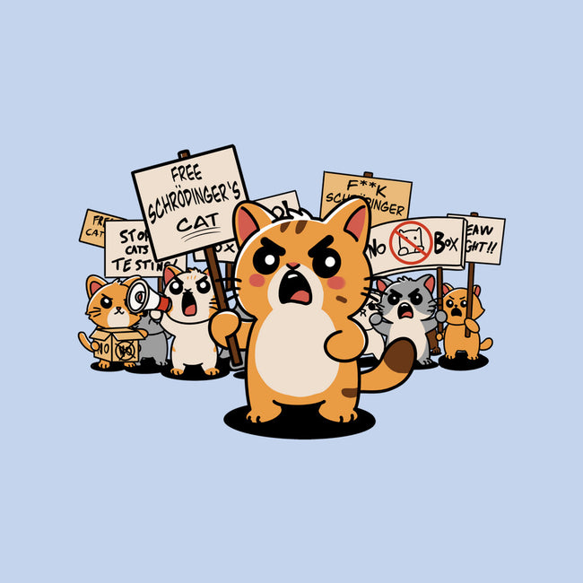 Cat Protest-None-Glossy-Sticker-fanfabio