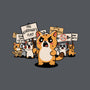 Cat Protest-None-Drawstring-Bag-fanfabio