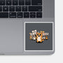 Cat Protest-None-Glossy-Sticker-fanfabio