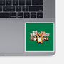 Cat Protest-None-Glossy-Sticker-fanfabio