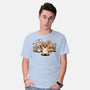 Cat Protest-Mens-Basic-Tee-fanfabio