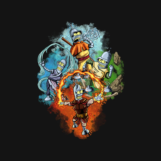 Elemental Bender-Unisex-Baseball-Tee-nickzzarto