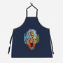 Elemental Bender-Unisex-Kitchen-Apron-nickzzarto