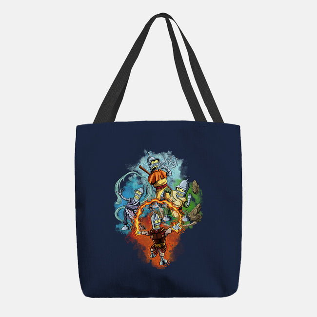 Elemental Bender-None-Basic Tote-Bag-nickzzarto