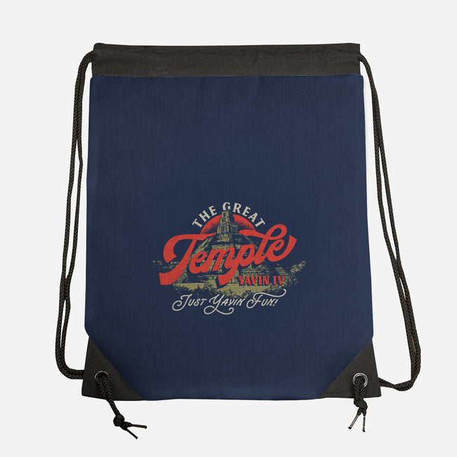 Just Yavin Fun-None-Drawstring-Bag-Wheels
