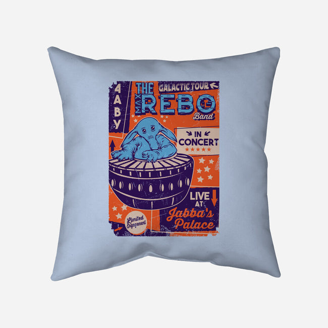 Max Rebo Live-None-Removable Cover w Insert-Throw Pillow-CarloJ1956