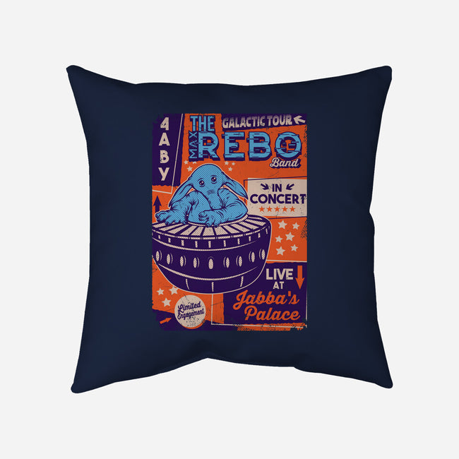 Max Rebo Live-None-Removable Cover w Insert-Throw Pillow-CarloJ1956