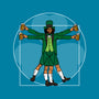 Vitruvian Irishman-Unisex-Basic-Tee-Boggs Nicolas