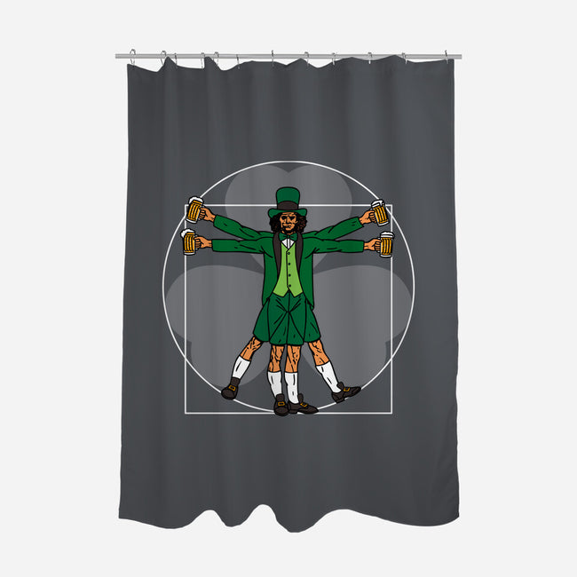 Vitruvian Irishman-None-Polyester-Shower Curtain-Boggs Nicolas